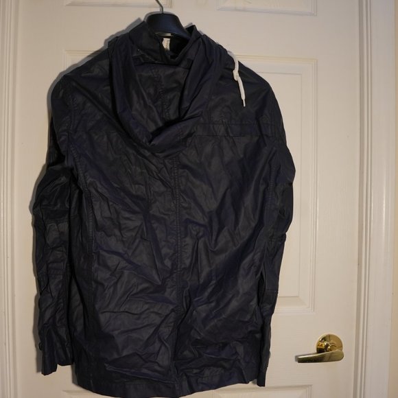 EDC By Esprit Men's Full Zip Hoodie Windbreaker Jacket Black Size Large - Picture 3 of 4